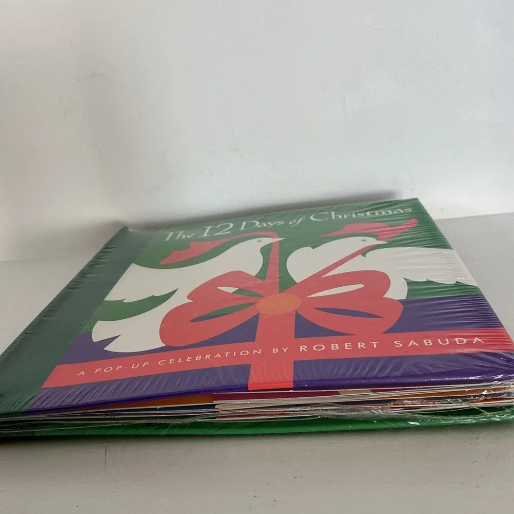 The 12 Days of Christmas Pop-Up Book Robert Sabuda Hardcover Vintage Sealed